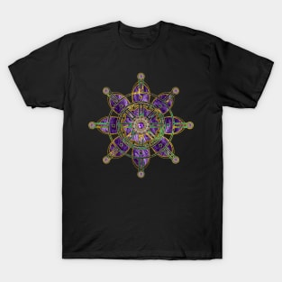 Dharma Wheel  - Dharmachakra T-Shirt